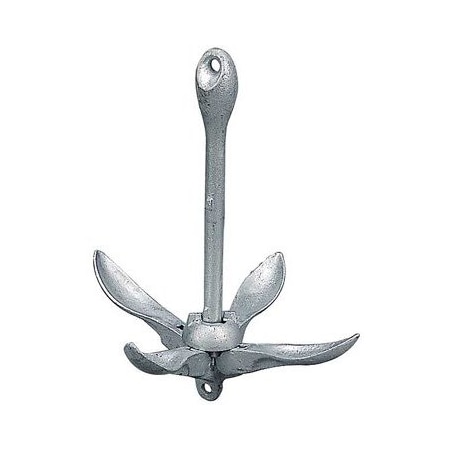 Sea-Dog Galvanized Folding Anchor-9 Lb, No 318009 318009